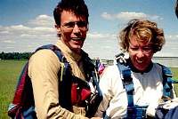 Betty on her Second Tandem Jump