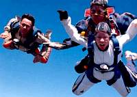 Betty on her Second Tandem Jump